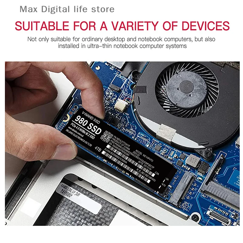 

M. 2 NVME PCIE4.0 4TB 2TB 1TB Built-in Solid-state Drive Suitable For Laptops And Desktops