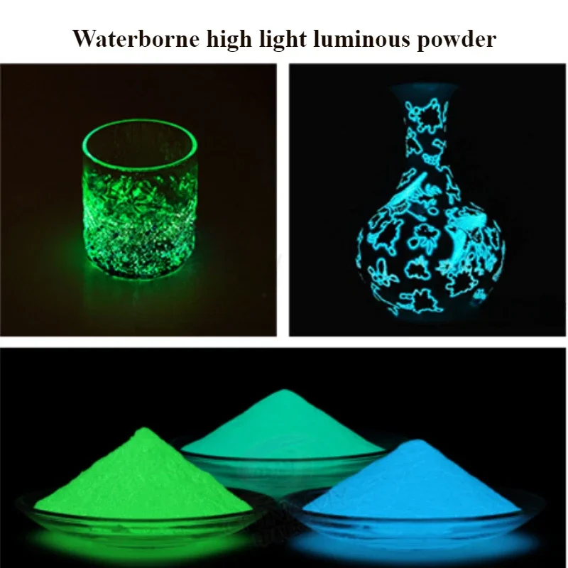 1000g 500 Mesh Waterborne Luminous Powder Ceramic/injection Molding/craftwork Decoration/playground Track Luminous Material