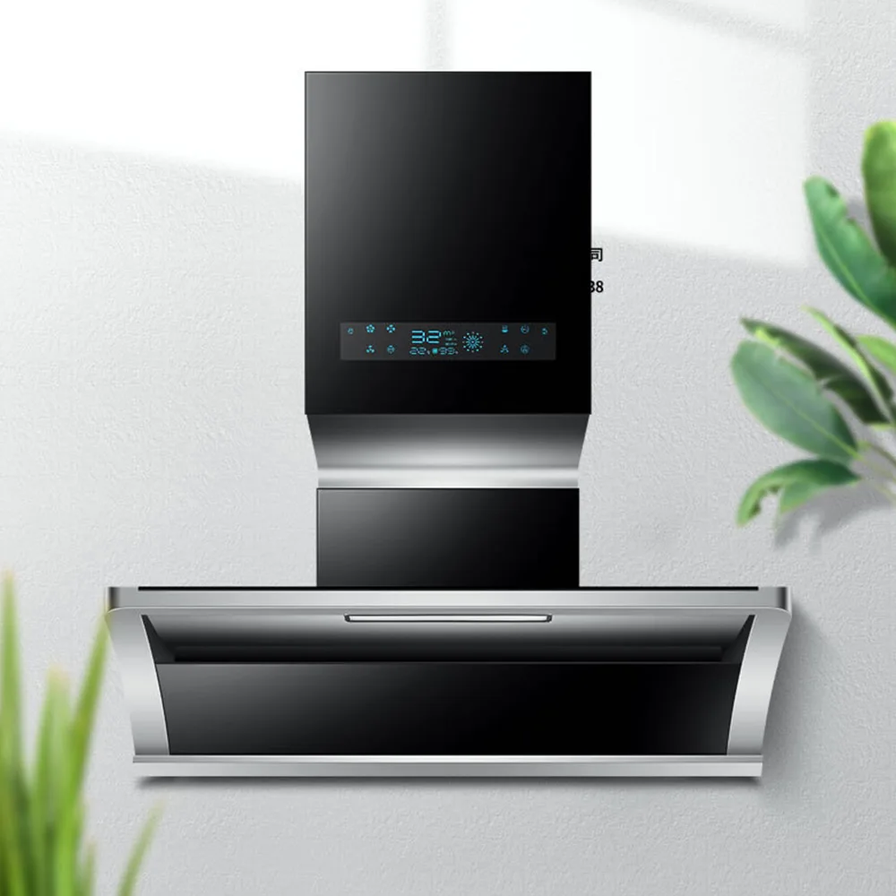 المطبخ Rnage هود النازع الجانب شفط تردد تحويل شفاط المطبخ عالية شفط الغذاء الاحترار كامبانا extractora de cocina