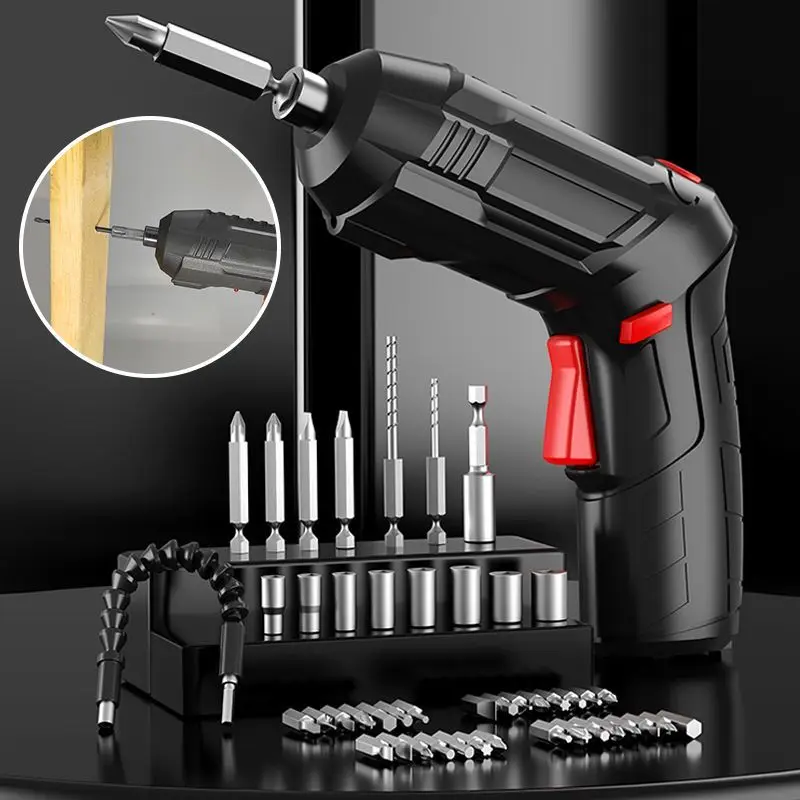 

1800mAh Electric Screwdriver Battery Rechargeable Screwdriver Powerful Impact Wireless Screwdriver Drill Electric Screw Driver