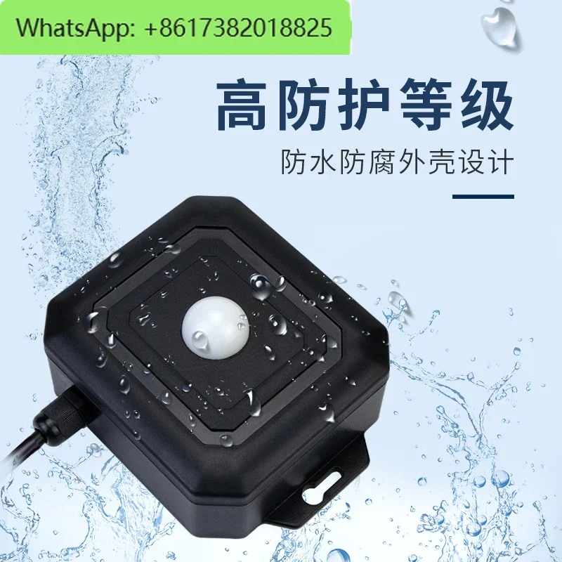 Illuminance sensor: agricultural light inductance intensity, sunlight transmitter, high-precision RS485 illuminance meter