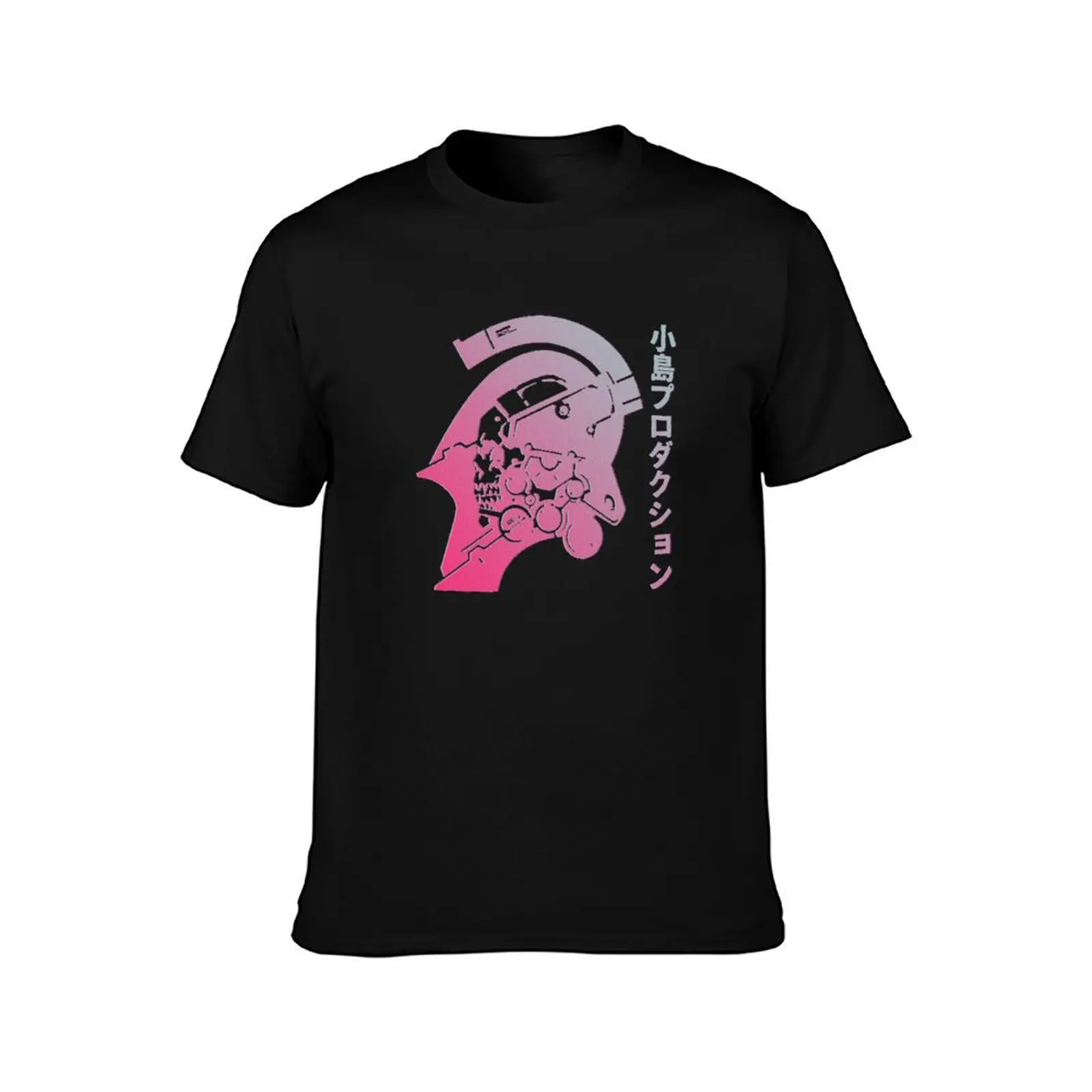 A hideo kojima game T-Shirt Summer Casual Cotton Tee Oversized Streetwear Tops Vintage Graphic Print Loose Fit Short Sleeve