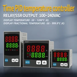 FCGK 48x48 Time Pid Temperature Controller Heater For Electric Oven Temperature Control