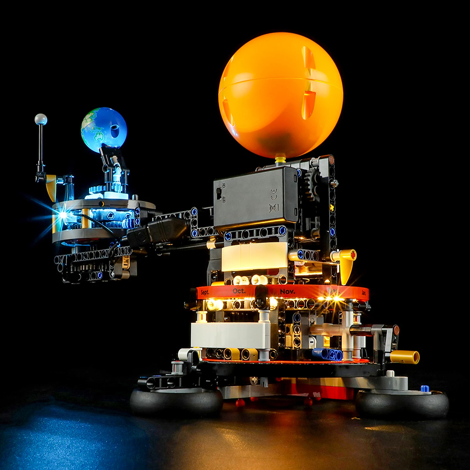 

Только светодиодная подсветка (без строительных блоков) 42179: Планета Земля и Луна в орбите (набор для сборки, модель, без строительных блоков)