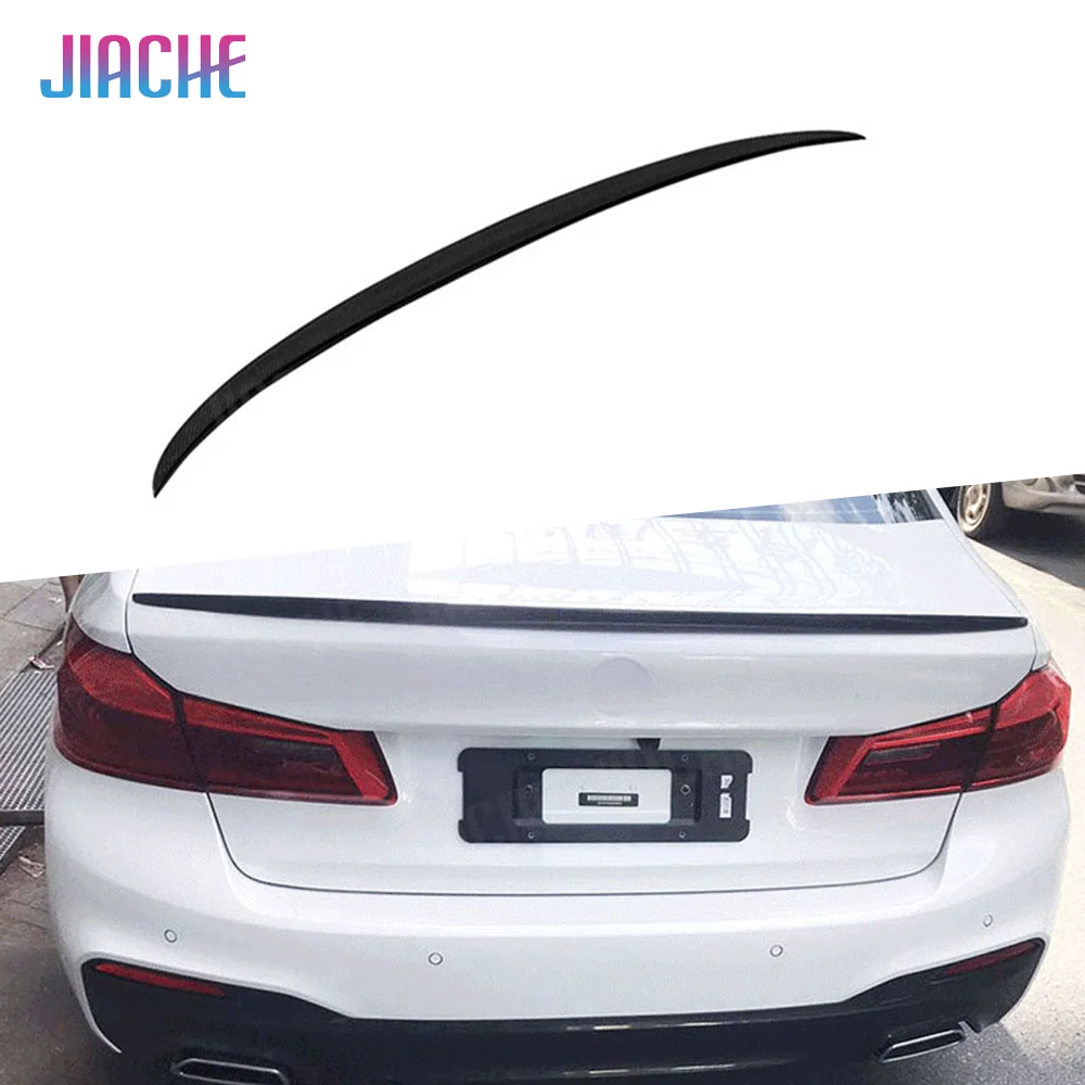 

Dry Carbon Fiber Rear Lip Spoiler Lip Wing Trunk Boot Wing For BMW 5 Series G30 F90 2017-2023 Car Bodykits Body Kits Decoration
