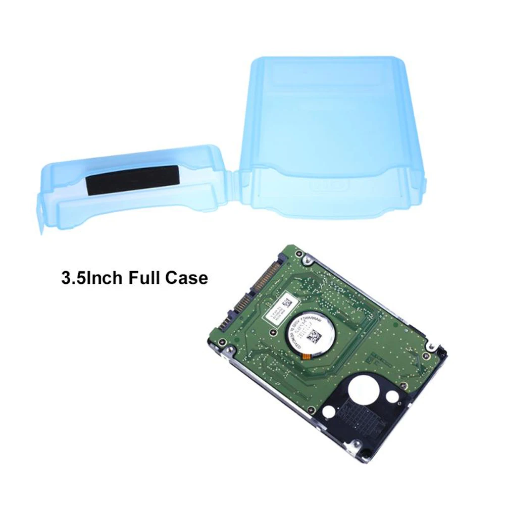 3.5 Inch IDE SATA HDD Cases External Hard Driver Disk Storage Boxs Multi Color HDD Enclosure Cases image 4
