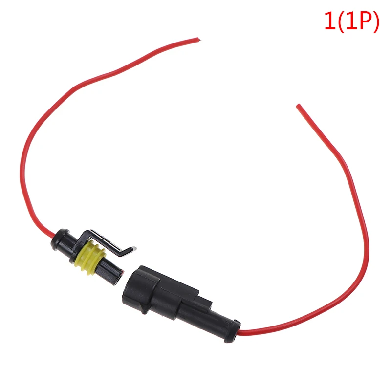 1/2/3/4/5/6Pin Female Male Waterproof Electrical Cable Auto Connector Car Plug