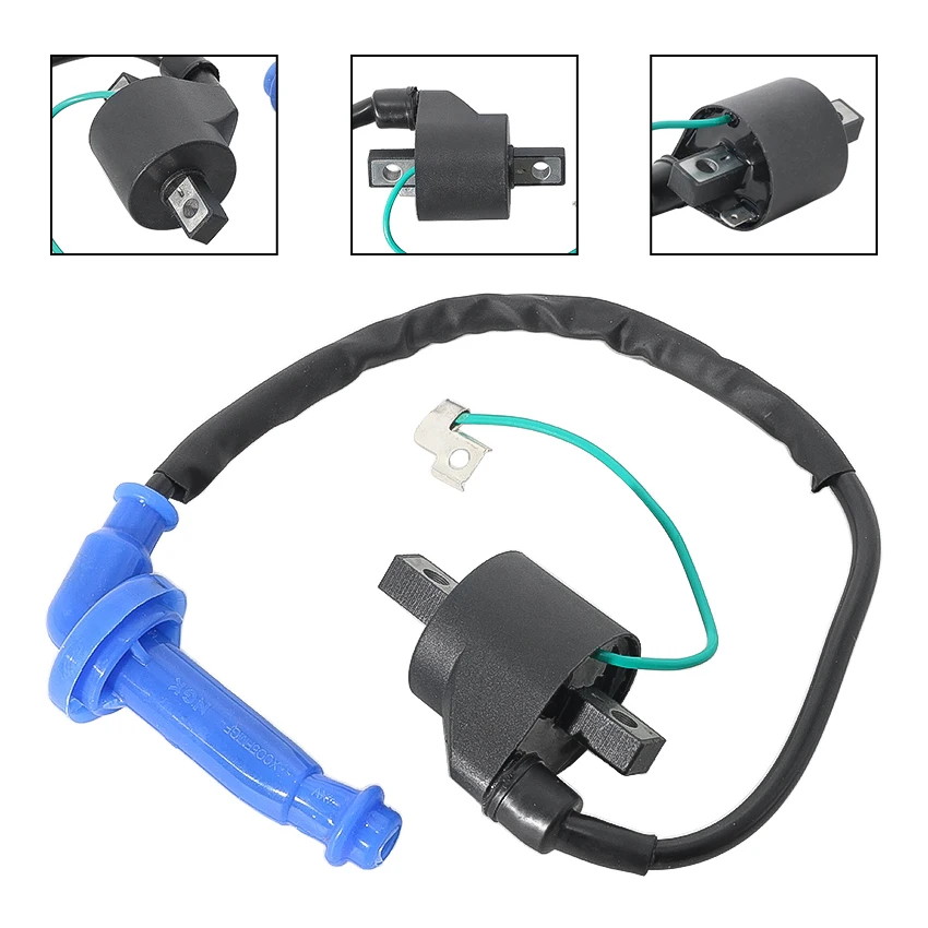 High Voltage Pack Ignition Coil For Honda TRX450ER 2006-2014 TRX450R 2006-2012 OEM:30500-HP1-003 30700-MEB-671 - view 5