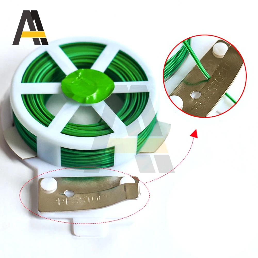 Fascette per cavi da giardino in nylon da 200M, nastro per fili elettrici, nastro per fili multifunzione, nastro riutilizzabile