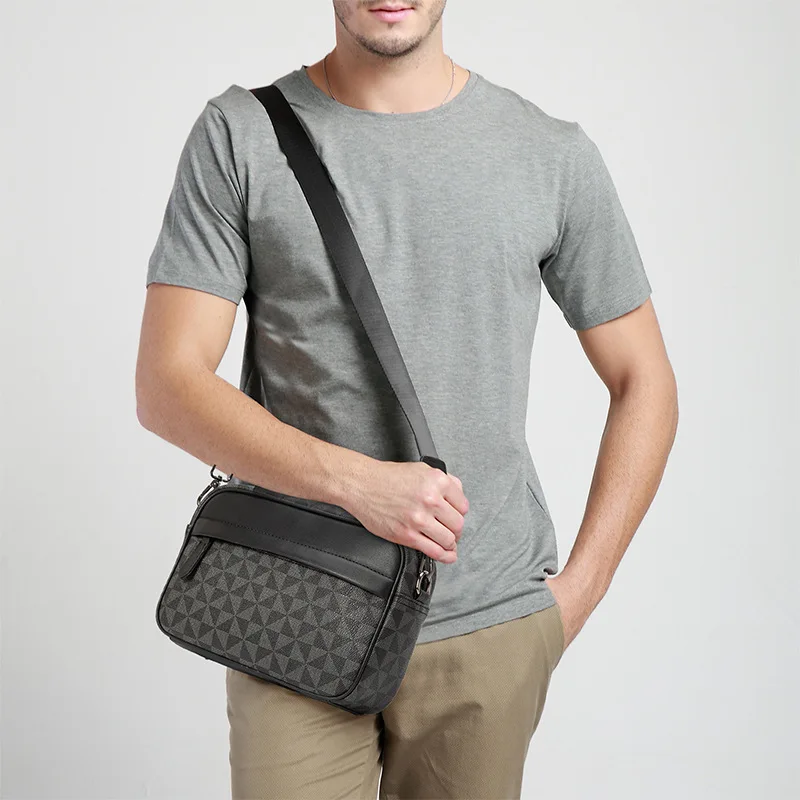 

Новая модная поясная сумка, модная спортивная сумка, сумка-мессенджер унисекс, маленькая повседневная сумка, маленькая квадратная сумка с узором ветряной мельницы, сумка через плечо на одно плечо