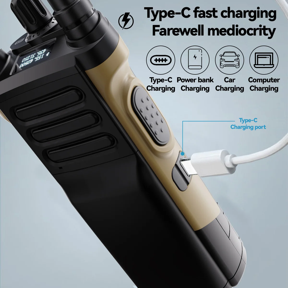 SD-APX8000 ハンディトランシーバー 多色展開 長時間使用可能な大容量バッテリー搭載