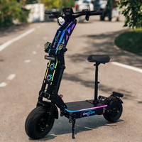 Powerful 15000W Dual Motor E-Scooter Fast Speed 90-120KMH 60-70MPH Foldable 72V Electric Scooter 10000W for Adults with Seat