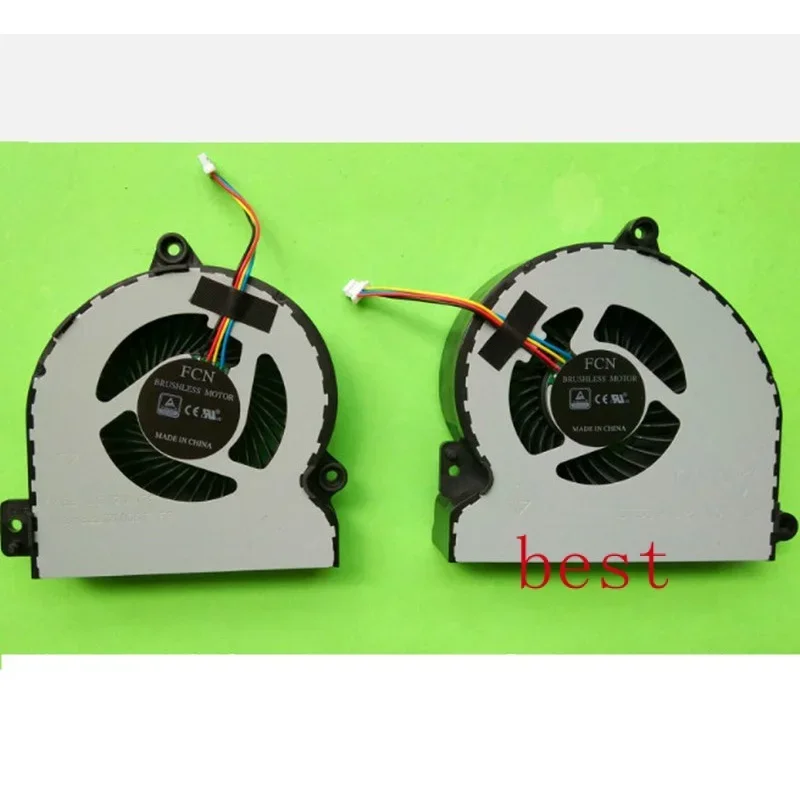 Laptop CPU GPU Cooling Radiator Fan For ASUS ROG Strix S7V S7VI GL702VI S7VI7700 Computers Cooler Fans 13N1-32P0101 13N1-32P0201