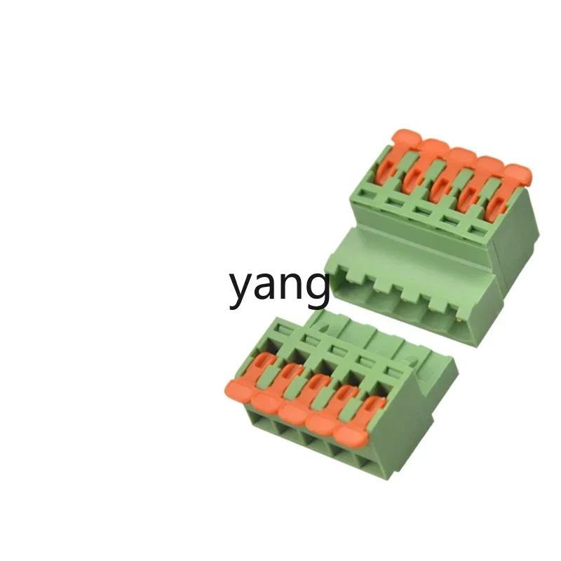 

YJQ solder-free screw-free air docking quick terminal male and female pair plug-in quick terminal