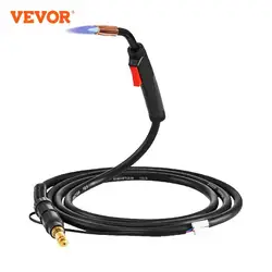 VEVOR K530-5 MIG Welding Gun 100A Gas Burner Torch W/ 3.5M Flexible Cable Welding Equipment Stinger Replacement for Magnum 100L