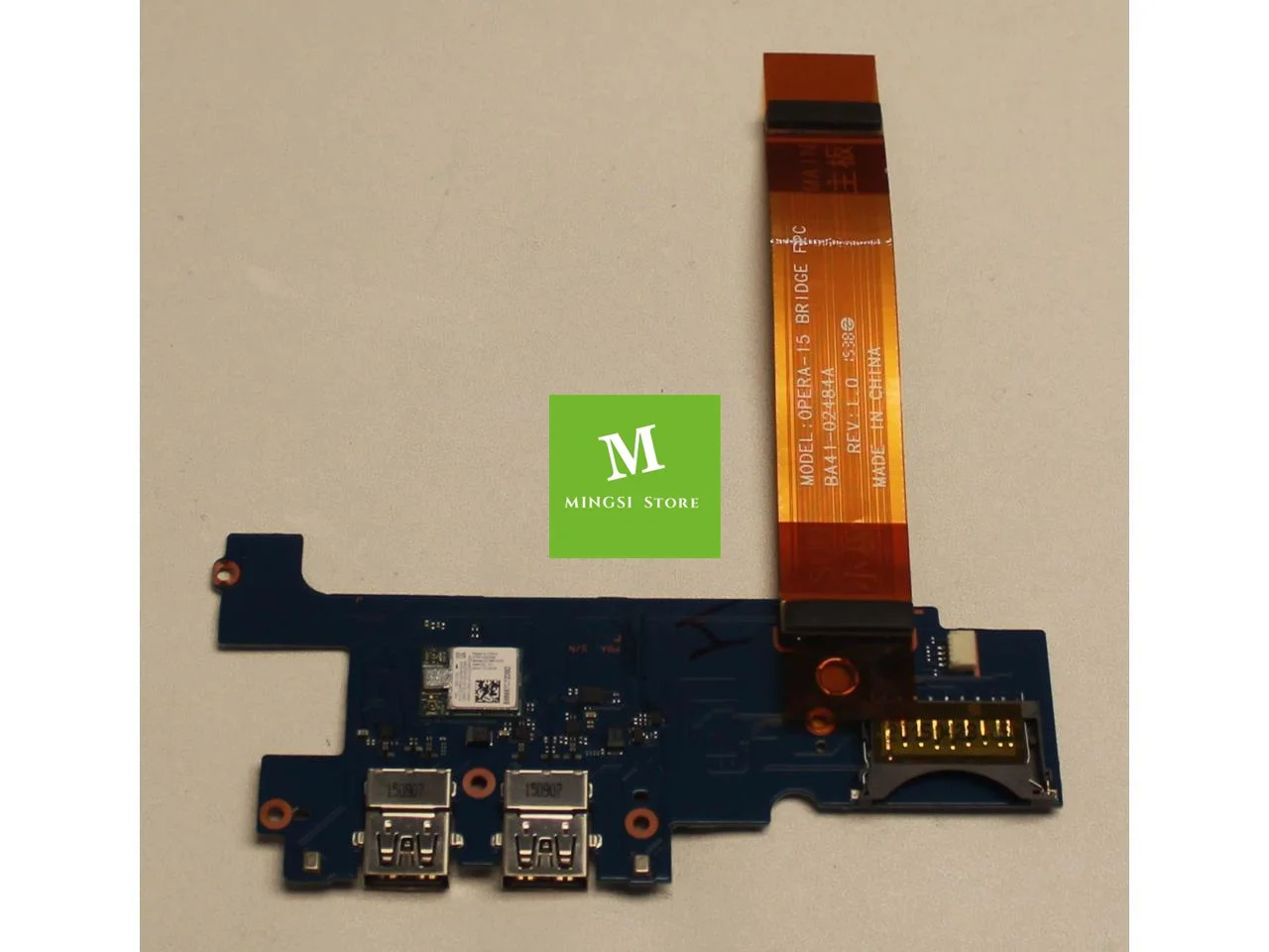 GENUINE FOR SAMSUNG ATIV Book 9pro NP940Z5L USB CARD READER BUTTON TOUCHPAD BOARD BA41-02472A