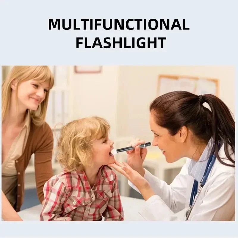 الطوارئ الطبية القلم مصباح يدوي للأطباء الإسعافات الأولية فحص العمل مصباح ليد جيب المهنية الشعلة مصباح للطبيب ممرضة