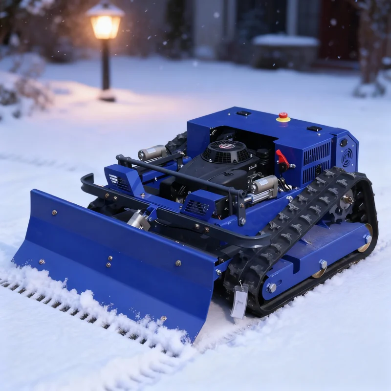 

Индивидуальный самоходный робот для кошения газонов с дистанционным управлением, сертифицированный CE, гусеничный дизайн, ширина резки 550 мм