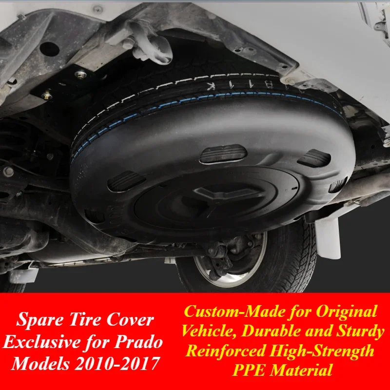 For Toyota Prado 2700 Bottom Hanging Spare Tire Cover Undercarriage Wheel Cover Modification Accessories Protective Cover