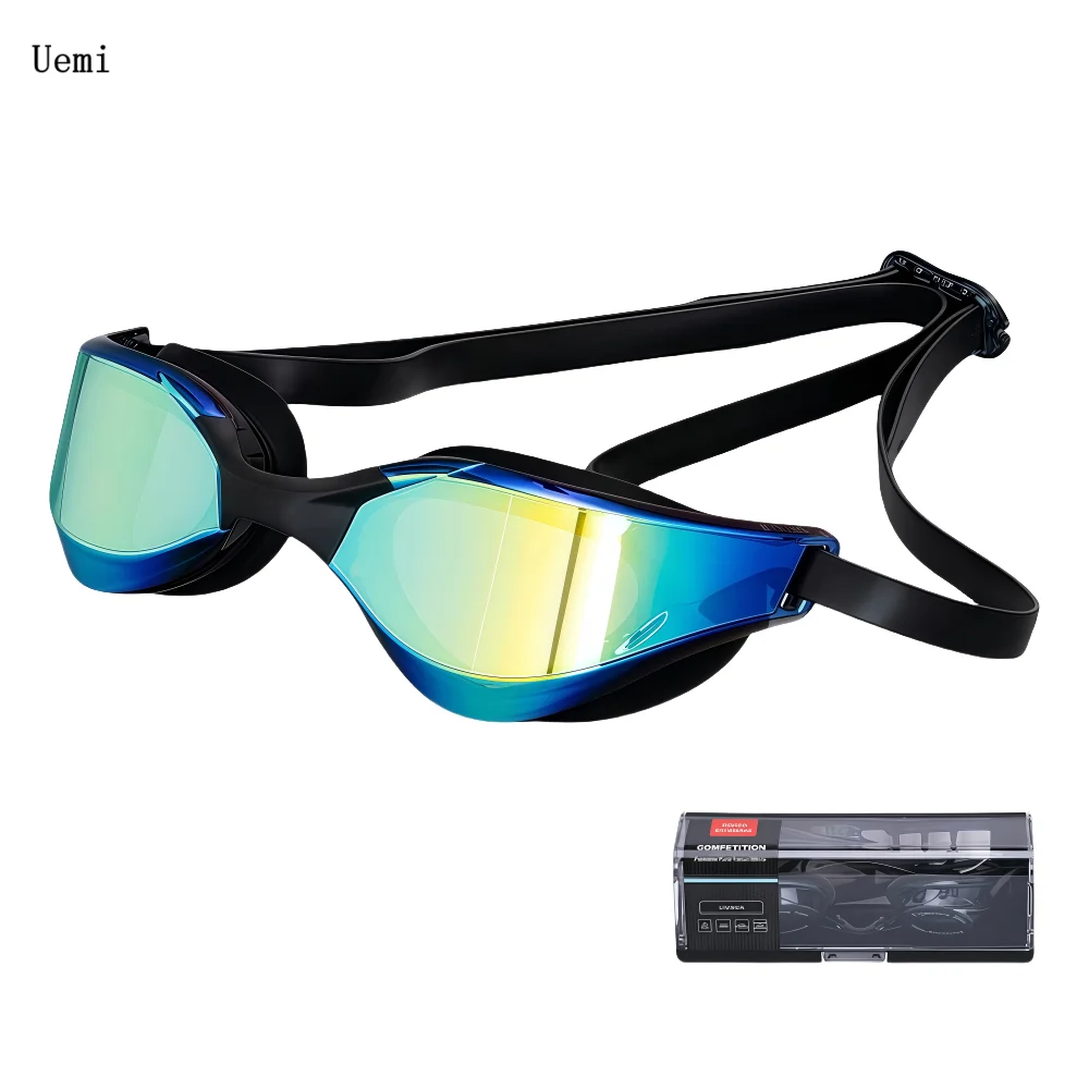 

Новые силиконовые очки для плавания для взрослых, защита от запотевания и линзы UV380, высокое качество для женщин и мужчин, плавание