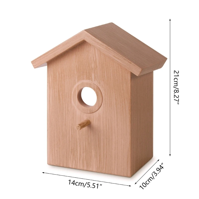 Parakeets Nest Parrots Breeding Bed Roof House Window-Mounted Birdhouse with Perch Roof Make Your Backyard a Haven- Dropshipping images - 6