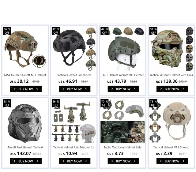 戦術ヘルメット タン色 モジュラー設計 シンプルなバージョンの戦術的