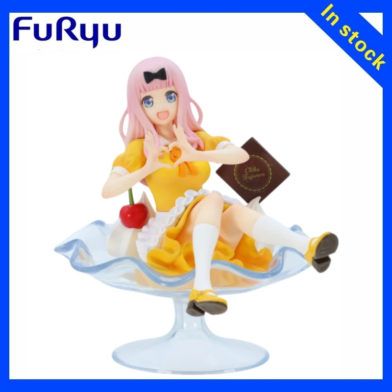 【ZW】 FuRyu Kaguya-sama Wants Me To Confess - The First Kiss Will Never End Chika Fujiwara Figures Models Toys Gifts