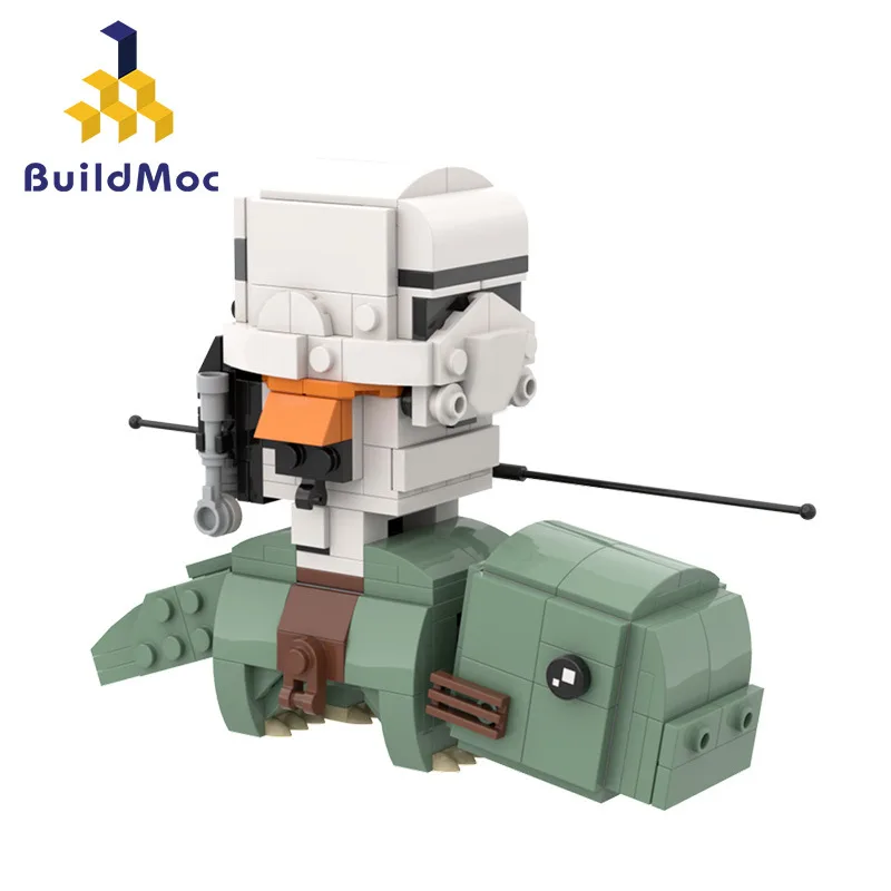 

Star O Wars series riding wetback beast Dongdong beast hundred soldiers assembly building blocks MOC-53560 Bricks C5636 For Kids