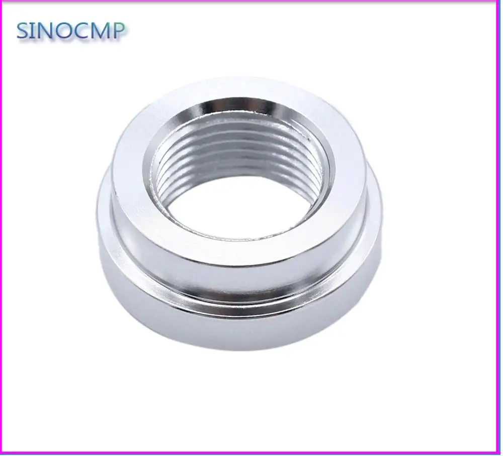 

3/8 NPT Weld On Bung Aluminum Pipe Thread Pipe Fitting Adapter Female Thread Weld On Bung Aluminum Female Weld Car Parts