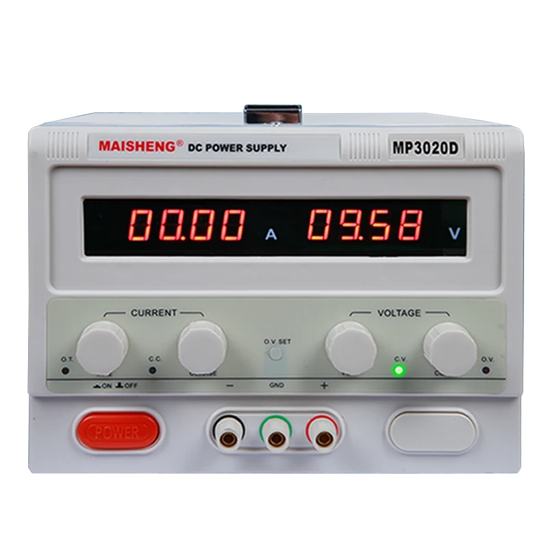 MP3020D 30V20A 600W Adjustable DC Power Supply with Various Protection Temperature Control For Lab Repair