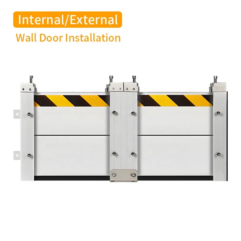 Emergency Safety Supplies Flood Water Barrier Control Flood Barrier Panel Wall Protection Baffle Aluminum Flood Barrier for Door view 2