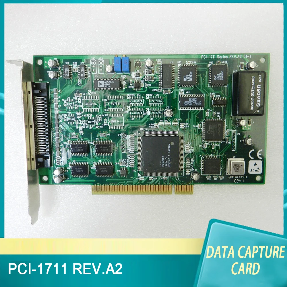 

PCI-1711 REV.A2 12-битовая 16-канальная плата сбора данных с однополярными входами