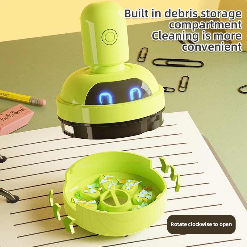 Pembersih desktop, pengisian daya USB elektrik, penyedot debu desktop, penyapu remah karet, penghilang debu keyboard mini