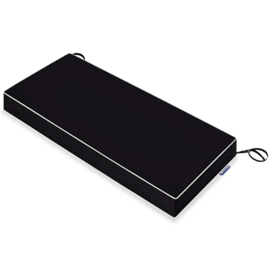 

Водонепроницаемая подушка для уличной скамейки/кресла с регулируемыми ремнями, комплект для садовой мебели/качелей - стойкий цвет (устойчивость к выцветанию)