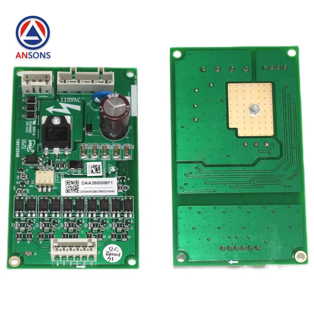 DAA26800BF1 110VAC OTIS مصعد الفرامل الطاقة لوحة دارات مطبوعة لخزانة التحكم Ansons قطع غيار المصاعد #1