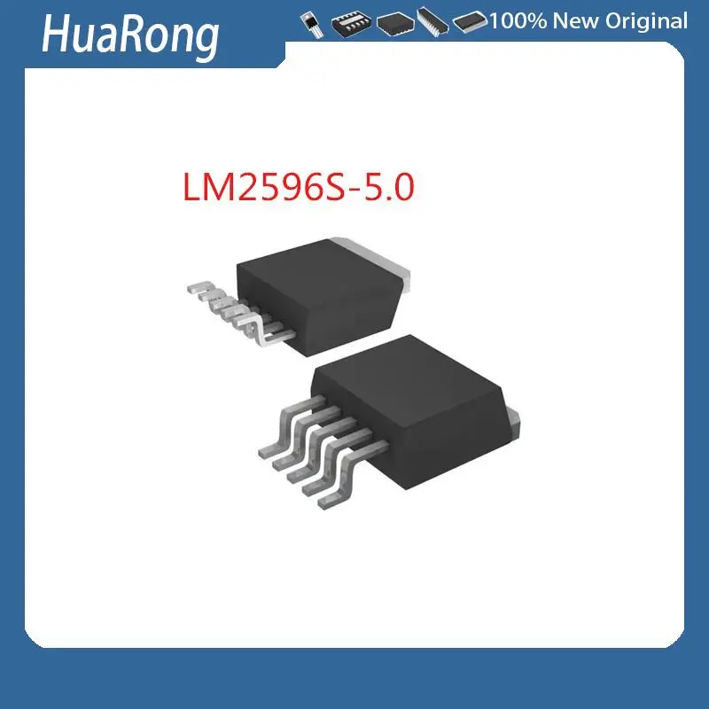 10Pcs/Lot    LM2596S-5.0  LM2596SX-5.0 LM2596-5.0  TO-263-5     IRG7S313U  TO-263