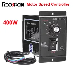 400W AC Motor US-52 Speed Controller Engine 220V 50Hz 60Hz Pinpoint Regulator Forward And Backward Washing Machines Control Unit