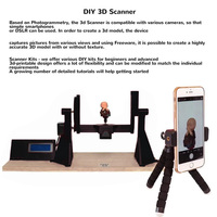 HE3D KS 3D photog grammetry scanner DIY 3d scanner kit for 3D research 3D modeling 3D Printing