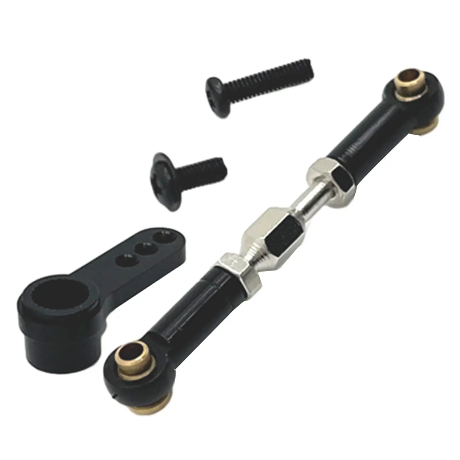 Hoge Precisie RC Auto Duwstang Metalen Stuurstangen voor 1/16 RC Truck Onderdelen Vervanging