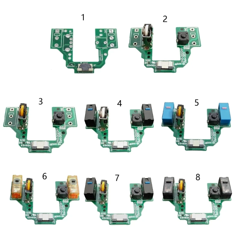 Muis Reparatie Onderdelen Muis Micro Switch Knop Voor Key Board Moederbord Voor G Pro X Superlight Muisknop Board