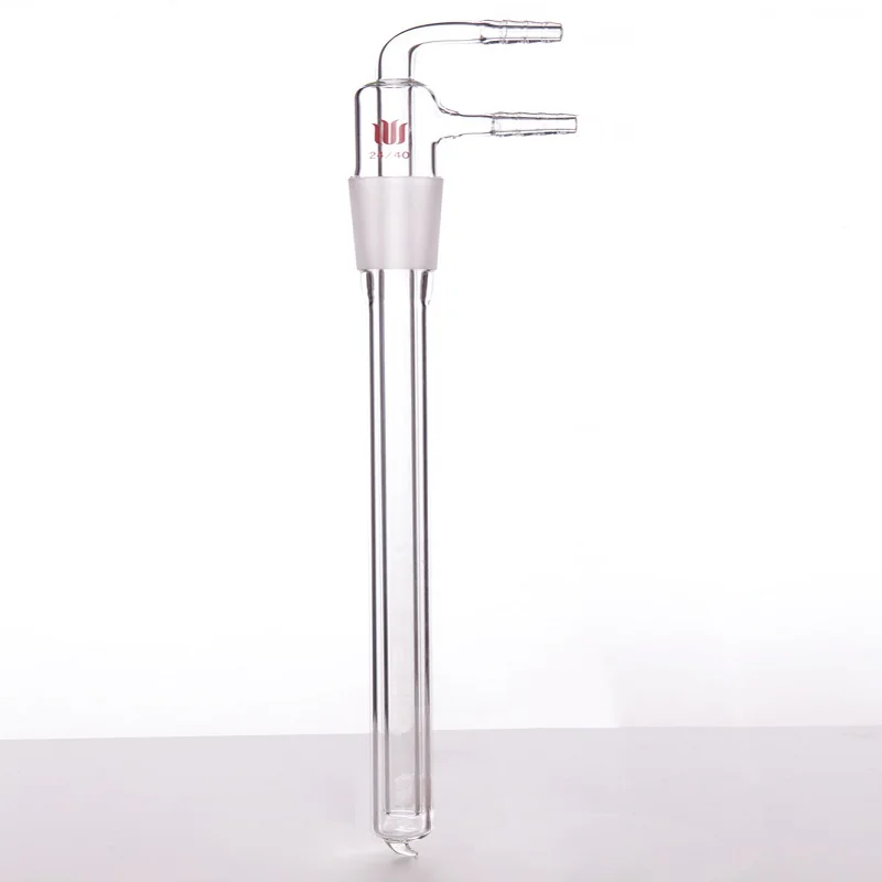 SYNTHWARE Cold finger condenser, 14/20 19/22 24/40, Effective length 100mm 150mm 200mm 220mm 250mm, Borosilicate glass, C11