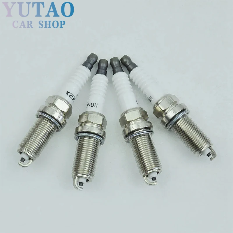 596075Spark Plug  Fit For CITROEN C4 I 1.6 2.0 2004-2010 C5 III 2.0 2008- C8 2.2 2002- JUMPY 2.0i 2007-2016 K20HRU11