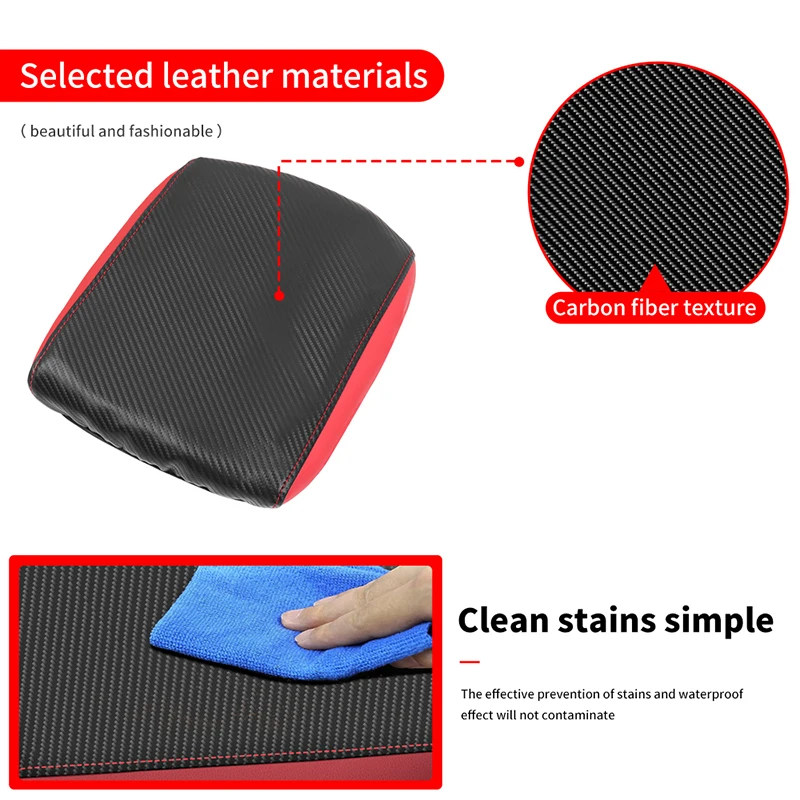 For Toyota Tacoma 4Runner 2024-2026 Center Console Armrest Storage Box Pad Cover Anti-Scratch Liner Interior Upgrade Accessories