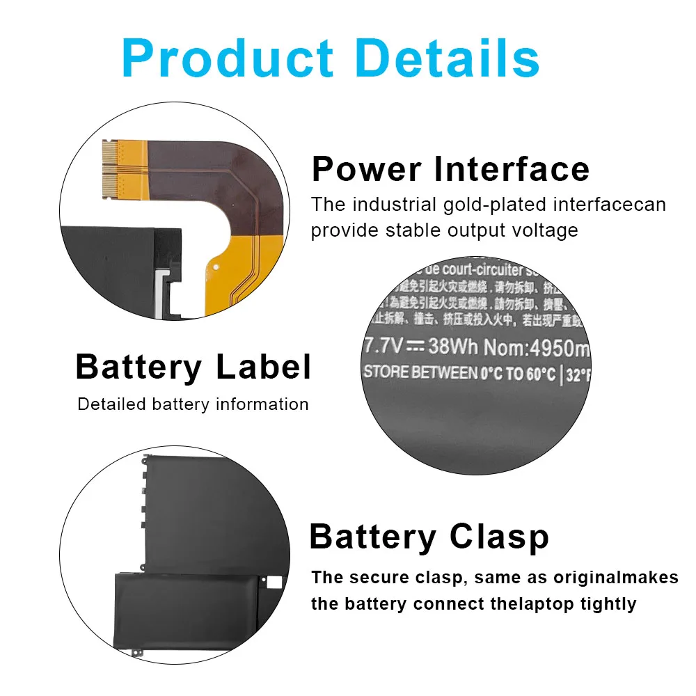 SO04XL Laptop Battery For Hp Spectre 13-V000 13-V100 13T-V100 13-V016TU 13-V015TU Spectre Pro 13 G1 Series 844199-850 TPN-C127