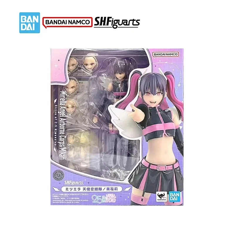 Bandai Genuino 2.5 Dimensionale Seduzione Modello Kit Anime Figure SHF Mikari Tachibana Action Figure Collection Modello Giocattoli Regali