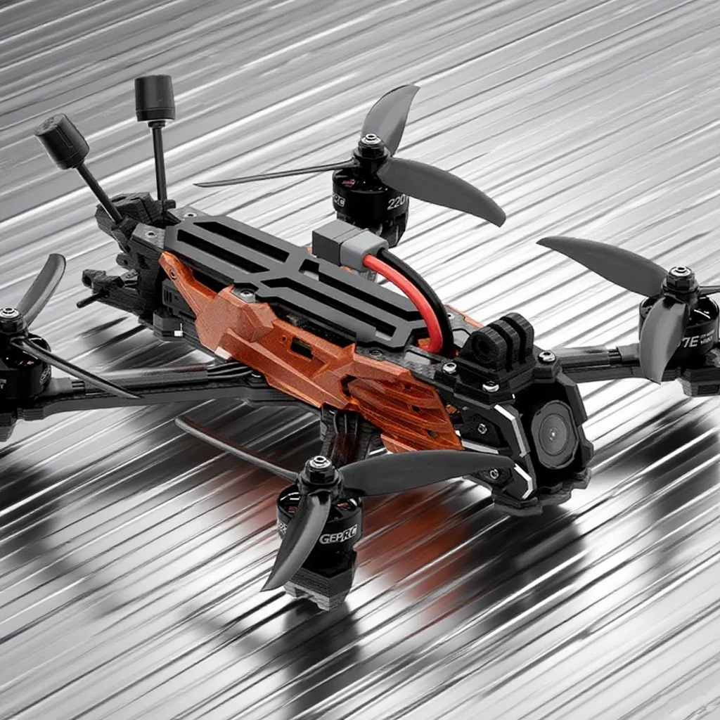 

GEPRC Vapor-X5 HD O4 Pro - 5inch Wide X FPV Freestyle Drone Quadcopter F722 60A O4 Air Unit Pro 2207E 1960KV 6S