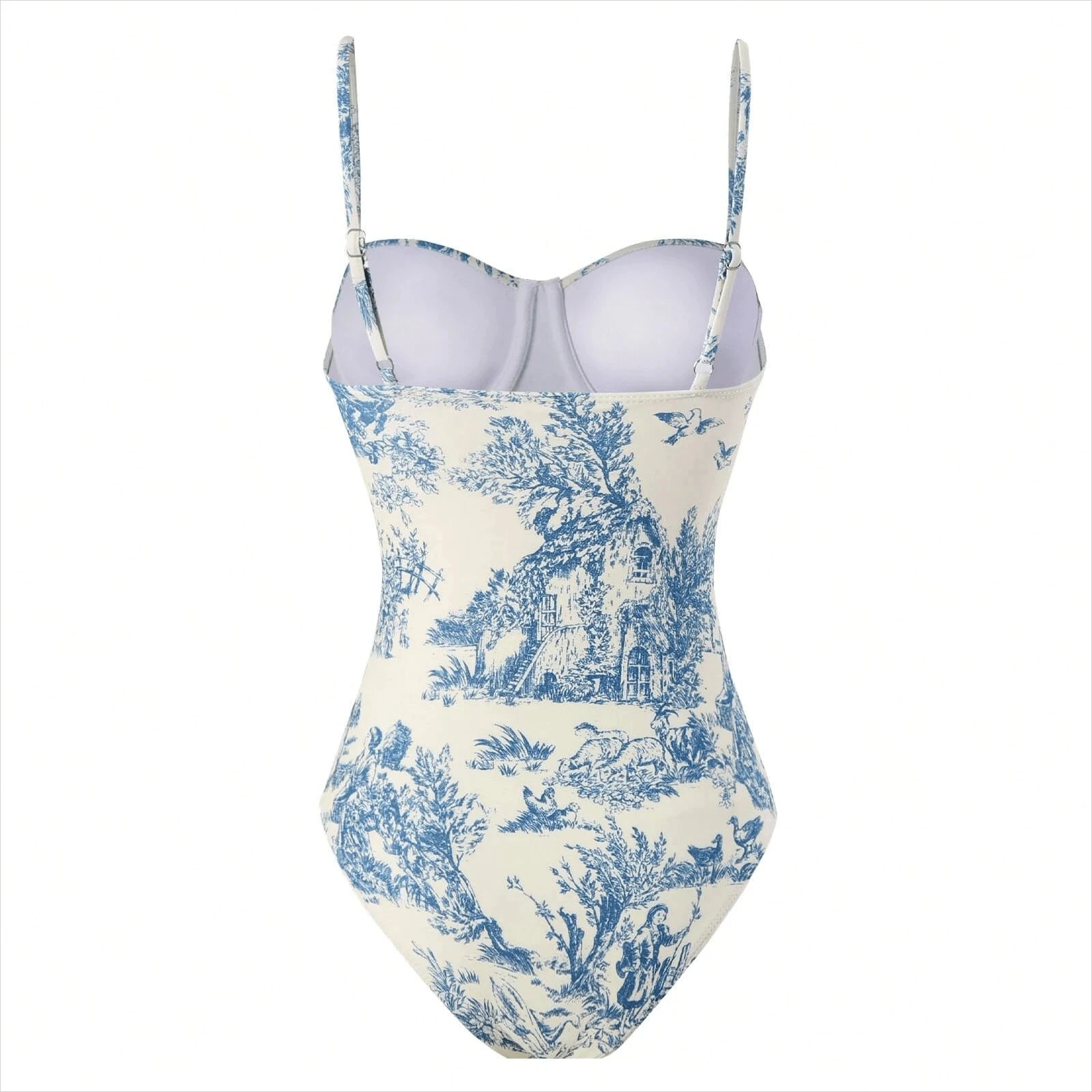 Strppy Swimsuit One Piece With Beach Dress 2025 Push Up Swimwear Women Beachwear Bathers Swimming Bathing Swim Suit image 4