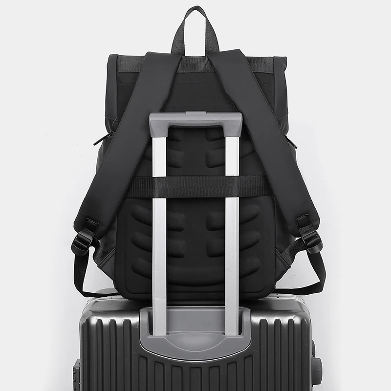 Foldable Laptop Backpack Travel Meeting Outdoor Bag Men Women Large Commuting Climbing Hiking Rucksack 15.6" Lightweight Bookbag