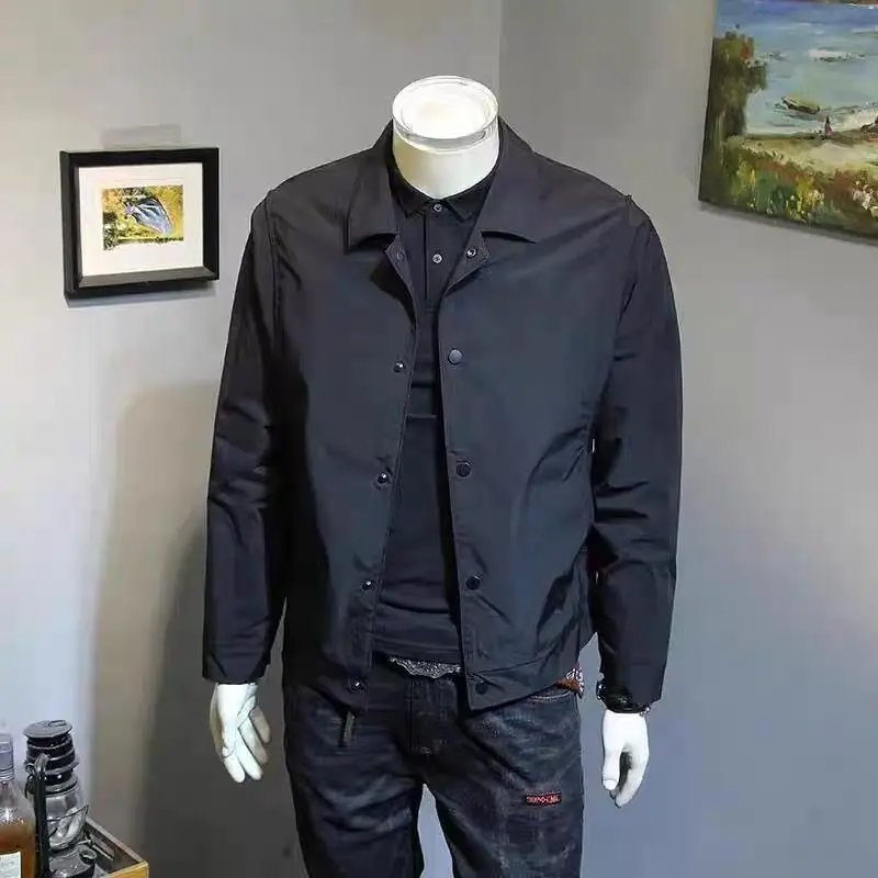 

Men's Casual Spring Autumn Coat Trendy Workwear Jacket JJ752