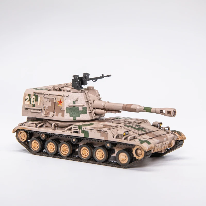 1:72 Scale Resin Chinese Type 83 152mm Self-propelled Howitzer Model Militarized Combat Track Type Classics Gifts Static Display